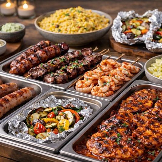 BBQ Buffet – Kleesattels Catering in Wesseling